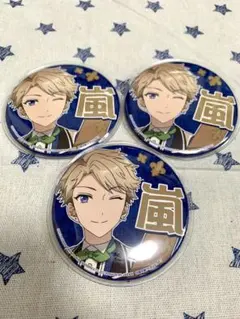 あんスタ　あんさんぶるスターズ　応援缶バッジ　缶バッジ　鳴上嵐　Knights