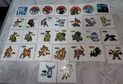 ポケモンパン デコキャラシール まとめ売り ダイパ 発売10周年記念 御三家
