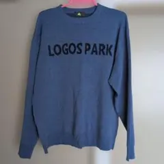 お値下げ中　LOGOS PARK セーター LLサイズ ブルーのサムネイル