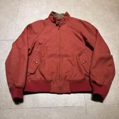 Child woman ジャケット　ブルゾン　ジャンパー　赤　チェック