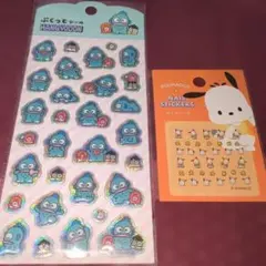 サンリオ ぷくっとシール ハンギョドン、ポチャッコ ネイルシール