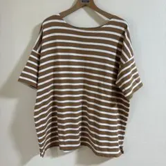 RODEO CROWNS ボーダー 半袖Tシャツ 大きいのサムネイル