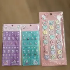 ハローキティ タイルシール おはじきシール