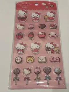 ぷくぷくシール　キティちゃん