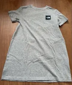 THE NORTH FACE 半袖 ワンピース グレー 130cm