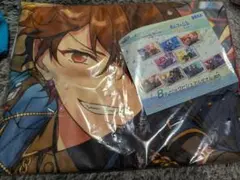 セガラッキーくじ　プロセカ×あんスタ　B賞ビッグビジュアルタオル天馬司&守沢千秋