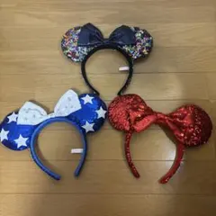 【バラ売り可能】ディズニーカチューシャ 3点セット