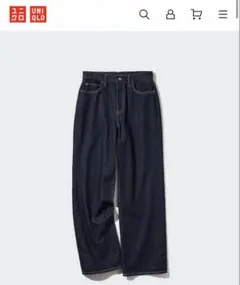 UNIQLO ワイドストレートジーンズ