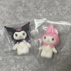 Netflixマイメロディ&クロミフロッキーフィギュア2個セット新品未開封