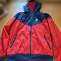 NIKE ナイキ ウインドランナー ナイロンジャケット M レッド ネイビー