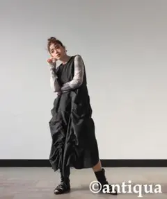 ギャザーワンピース