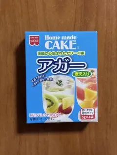 Home made CAKE アガー 寒天入り 5g×4袋 1箱のサムネイル
