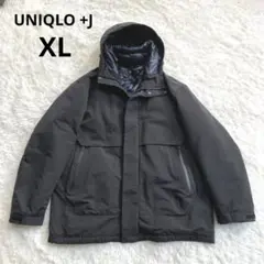 【美品】ユニクロ +J ジルサンダー ハイブリッド ダウンパーカ XL
