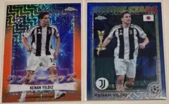 2025 topps UEFA Japan ユルディズ　25シリ　75シリ