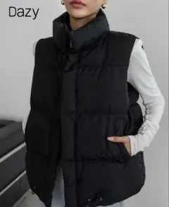 SHEIN Dazy ブラック パッド入りベスト フリーサイズのサムネイル