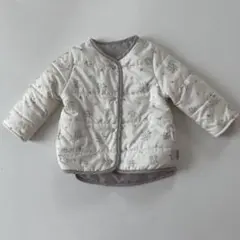 中綿ジャケット　サイズ80 バースデイ　リバーシブル