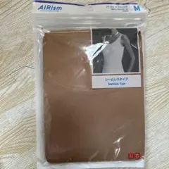 ひ*ん様 新品 UNIQLO AIRism シームレス タンクトップ M ベージ
