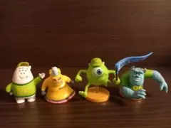 モンスターズ・インク　フィギュア4点セット