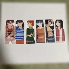 あずまんが大王　しおり(4コマ漫画)　6枚セット　　入場者特典