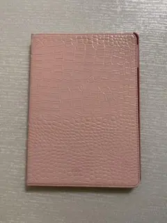 ピンク クロコダイル型押し iPadケース
