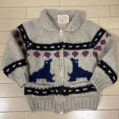 BOMA カナダ製 カウチンニット カーディガン