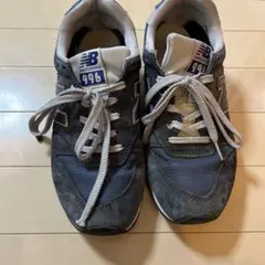 New Balance 996 グレー/ネイビー スニーカー