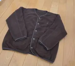 チャオパニックティピー　フリースジャケット 140cm 茶系