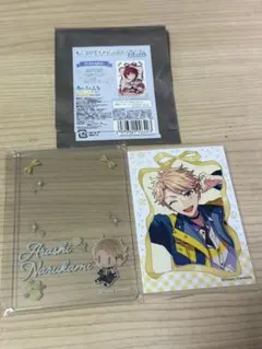 あんスタ 10th 10周年 鳴上嵐 缶バッジ 硬質カードケース Knights