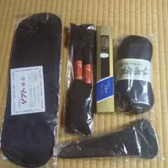 黒の和装小物セット