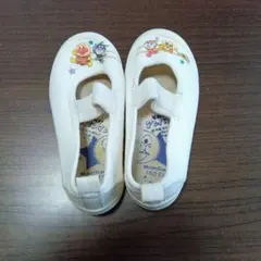 MoonStar アンパンマン 上履き 15cm ホワイト(7月末まで)