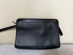 ダンヒル クラッチバッグ ブラック レザー