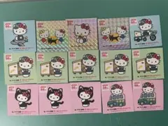 送料無料 ハローキティ ヤマト運輸 50周年 ステッカー 12枚セット