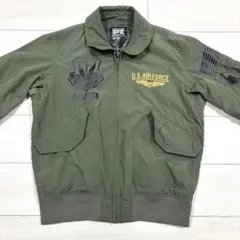 AVIREX MA-1 フライトジャケット L オリーブグリーン