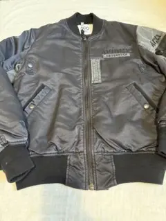 AVIREX Lサイズ FADED MA-1 CUSTOM　フライトジャケット