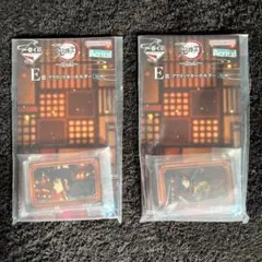 鬼滅の刃　一番くじ　冨岡義勇　時透無一郎　E賞　アクリッツキーホルダー