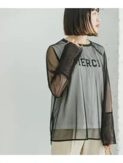 シアートップス 長袖 Tシャツ