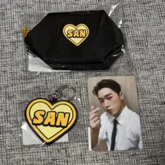 ATEEZ FCくじ キャンディポーチ ラバーキーホルダー トレカセット サン