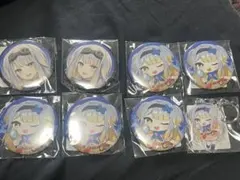 栞葉るり　アクリルキーホルダー　缶バッジセット