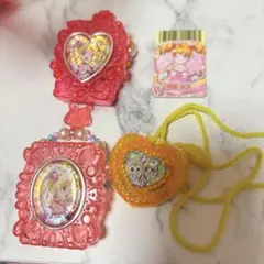 平成レトロ フレッシュプリキュア キュアピーチ ひみつのポケットブレス セット