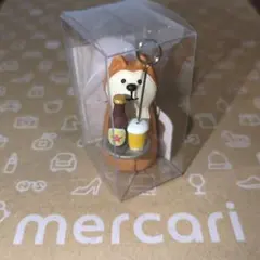 【贈り物カードスタンド　ビールわんこ】ミニチュア　concombre