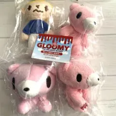 GLOOMY ぬいぐるみキーホルダー　スタンダード　クリーン　ベビー　ピティー