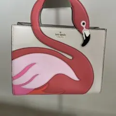 ケイトスペード　フラミンゴ　バック　ショルダー