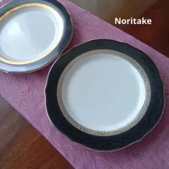 Noritake REGENT PLATINUM & GOLD プレート ２枚のサムネイル
