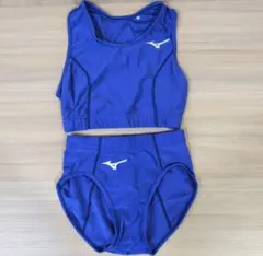 Mizuno 女子陸上 セパレートユニフォーム ネイビー×レッド XL/L - メルカリ