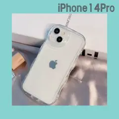 ウェーブケース クリア iPhone14pro TPU アクスタ ソフトケース