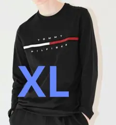 【新品未開封】トミー ヒルフィガー ロンT 長袖Tシャツ XL 黒