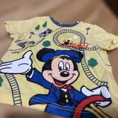 ディズニーリゾートTシャツ80 ミッキー　乗り物のサムネイル