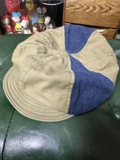 キャスケット ベージュ×デニムのサムネイル