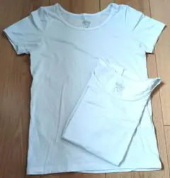 UNIQLO☆HEATTECH 半袖シャツ 120サイズ 白×2枚セット