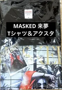 キズ　Tシャツ　来夢　reiki　ユエ　きょうのすけ MASKEDキズ Tシャツ 来夢 きょうのすけ reiki ユエ V系 バンド - メルカリ